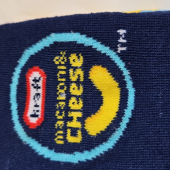 KRAFT MAC & CHEESE Mens Crew Socks 6-12 NWT - Picture 8 of 9